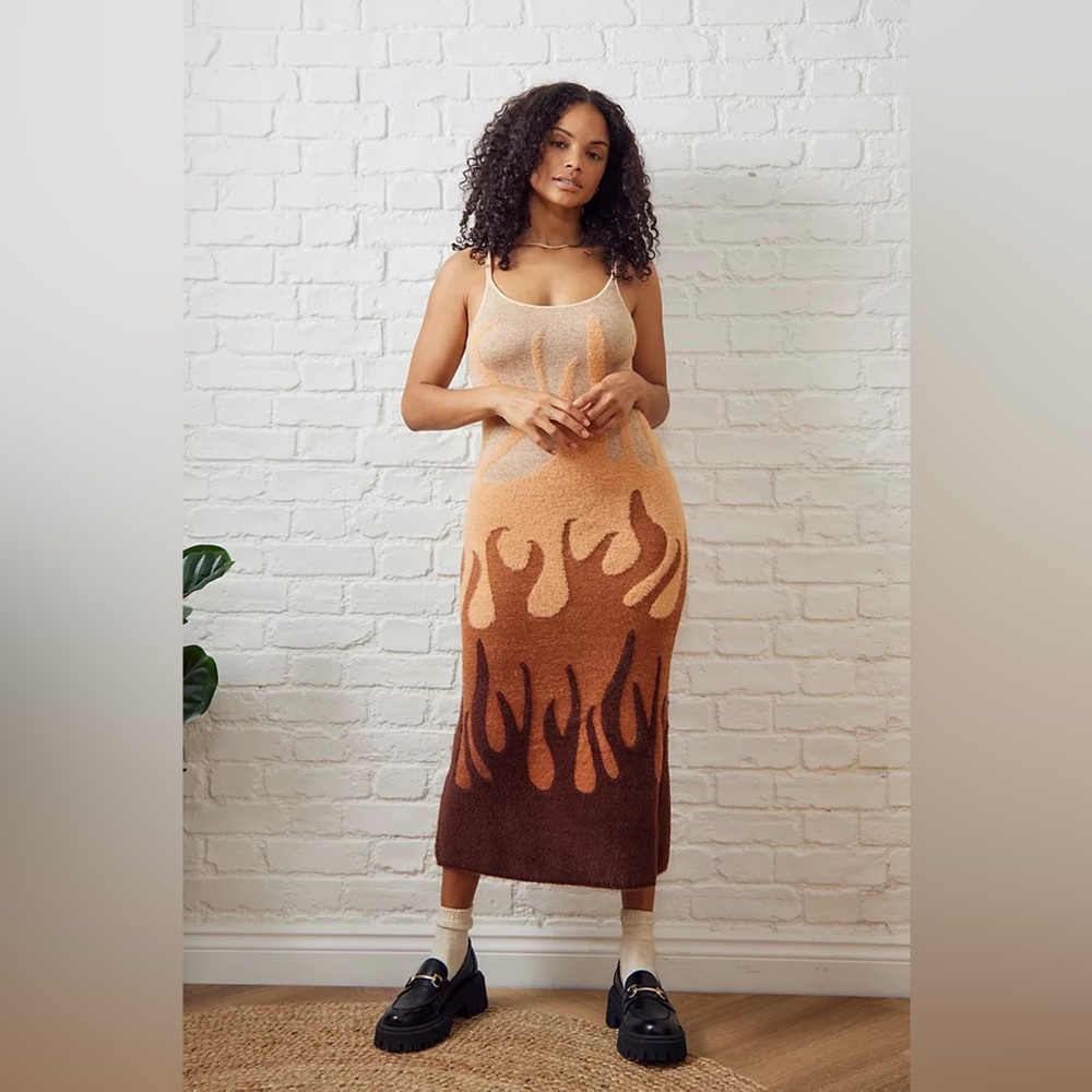 House of Sunny Hotel California Hockney Knitted Dress